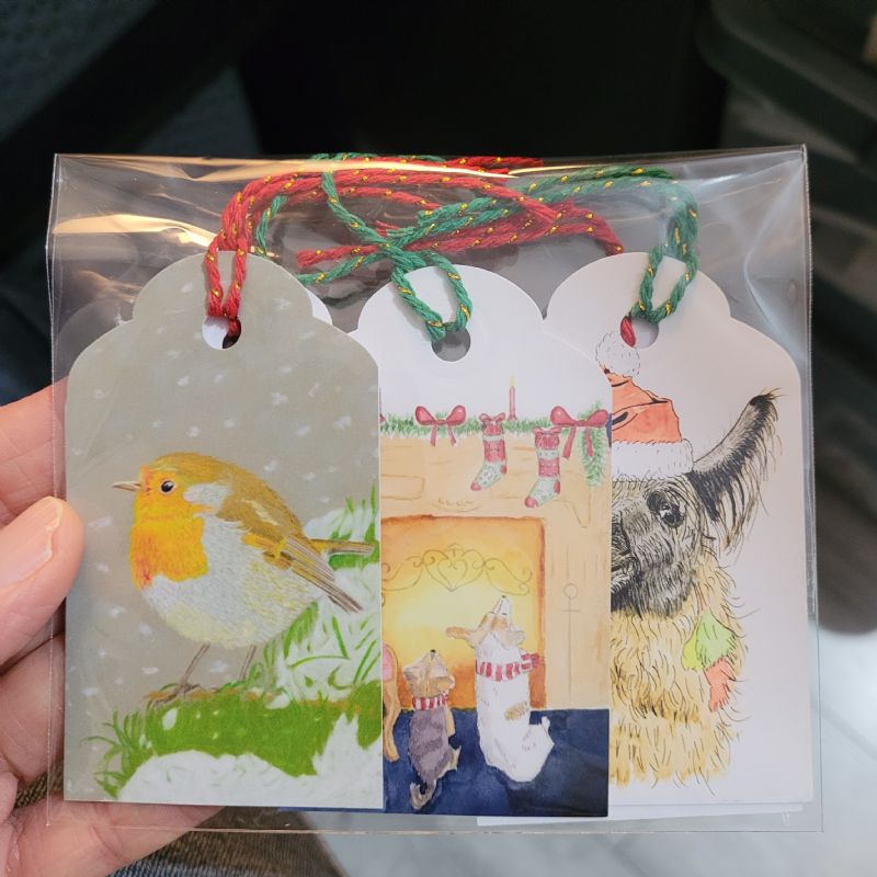 Alan Taylor Christmas Gift tags